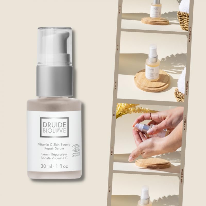 BioLove Vitamin C Skin Face BeautyWomen Care Repair Serum,Enriched Formula Repair Serum Brightens The Complexion And Protects The Skin Antioxidants &Hyaluronic Acid, 30 ml Bottle Size Made in Canada - Image 9