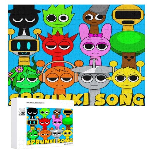 �X�v�����L�[ Sprunki �p�Y�� 500�s�[�X �W�O�\�[�p�Y�� �X�v�����L�[ Sprunki �L�����N�^�[ �A�j���p�^�[�� �ؐ� �G���O�b�Y �q�� �m��ߋ� �w�� ��l ���� �a���� �N���X�}�X �v���[���g ���S�Ҍ��� �M�t�g �Ǐ��� 500 PCS