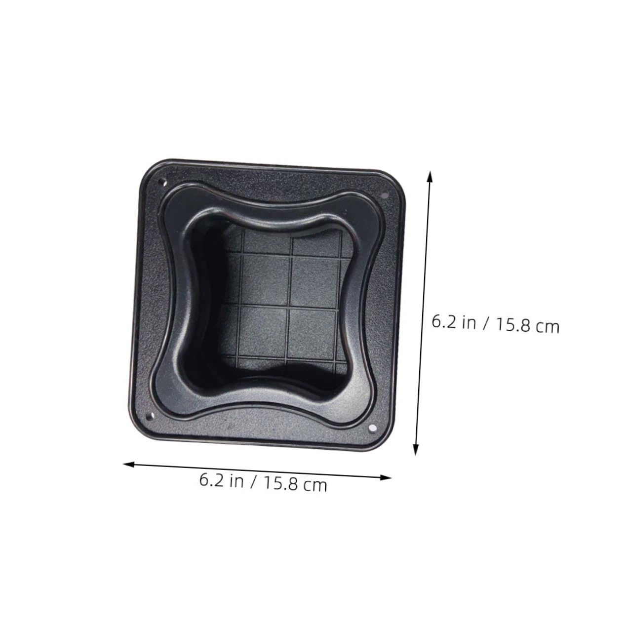 HANABASS 2Pcs Durable Plastic Speaker Handle Replacement for Vintage Amplifiers and Sound Box Cabinets Easy Installation for Musicians and Djs Reliable Wear Resistant Handles