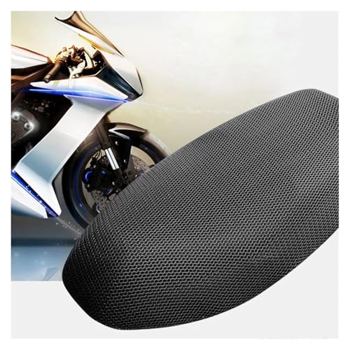 Funda de asiento de motocicleta de malla aislante universal 3