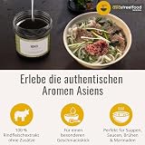 asiastreetfood Rind Fleischextrakt 100 g – 100 % Rindfleischextrakt ohne Zusätze – Basis für Suppen, Saucen, Marinaden & Rinderbrühe – Original-Fleischextrakt nach Liebig