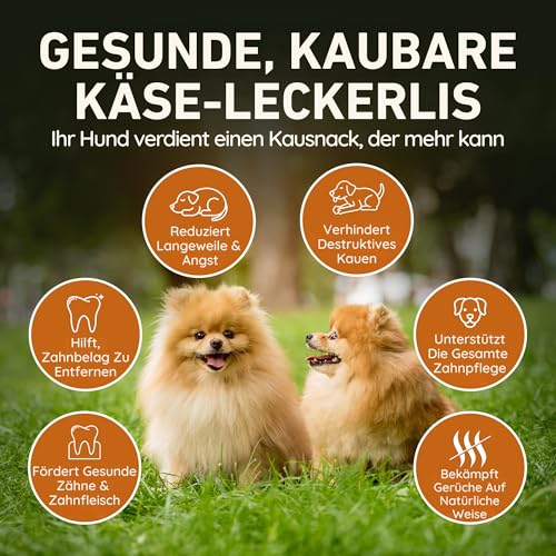 Wildfang® Hartkäse Kaukäse für Hunde M (ca. 85 g) für Hunde bis 30 kg – Kauspielzeug Hund aus Hartkäse, Härte wie Himalayan Yak Chews, Churpi-Käse-Sticks, Welpensnacks & Trainingssnacks, 3er Pack