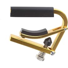 Shubb L9 Capo for Ukulele, Lite Aluminum Gold