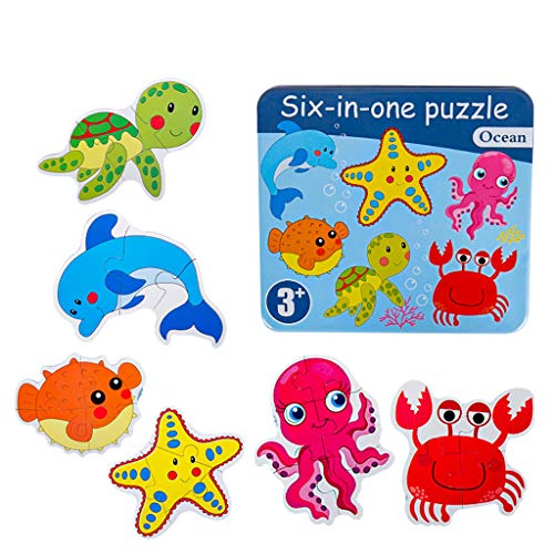 ATRISE Kids Toys Animal Puzzles for Toddlers Set Gift Boys Girls Educational Toy