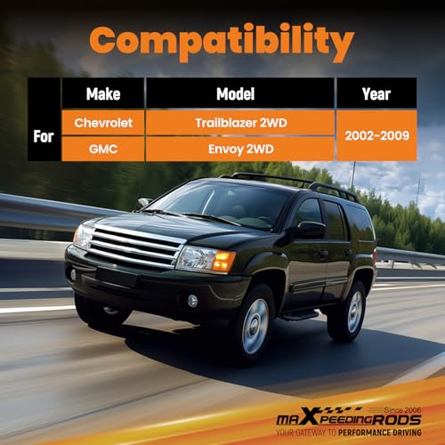 maXpeedingrods Lowering Springs for 2002-2009 Trailblazer & Envoy 2WD - Image 3