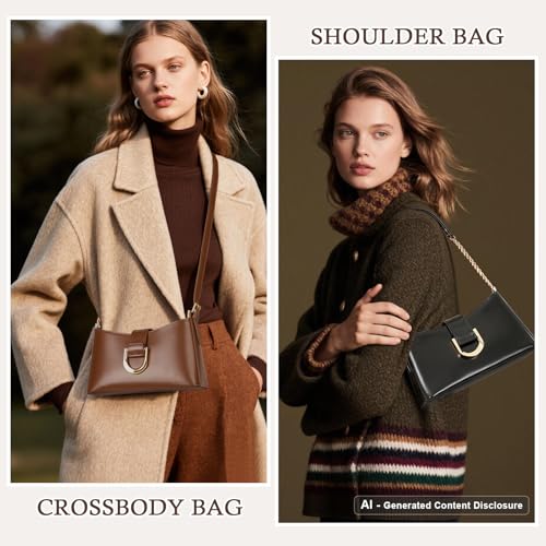 Bolso de cuero pequeño para mujer con correa ajustable miniatura 2