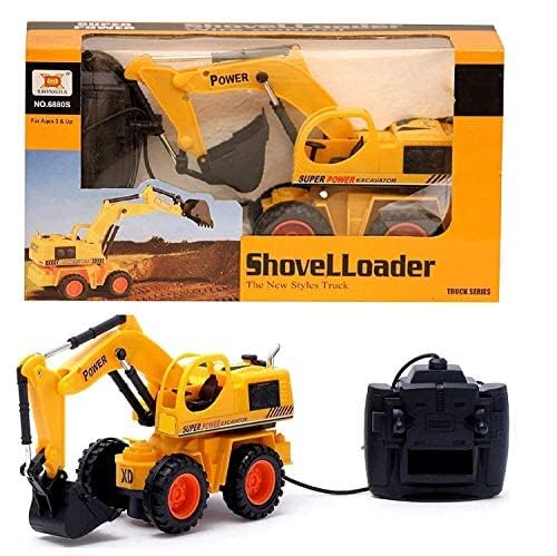 Bunty Traders Big Size Shovel Loader with Remote Control for Kids |Multicolor||Pack of 2|