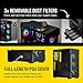 Corsair iCUE 220T RGB AIRFLOW Tempered Glass Mid-Tower Smart ATX Case - High Airflow - Three Included SP120 RGB PRO Fans - Black