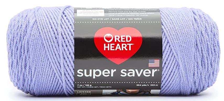 Amazon.com: Red Heart Super Saver Light Jasmine Yarn - 1 Pack of