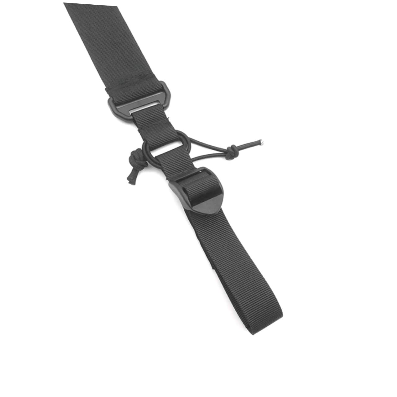 POPETPOP Adjustable X Back Suspenders Bag for Heavy Duty Back Support Multifunctional Weight Belt for Outdoor Activities Lightweight Carry Black