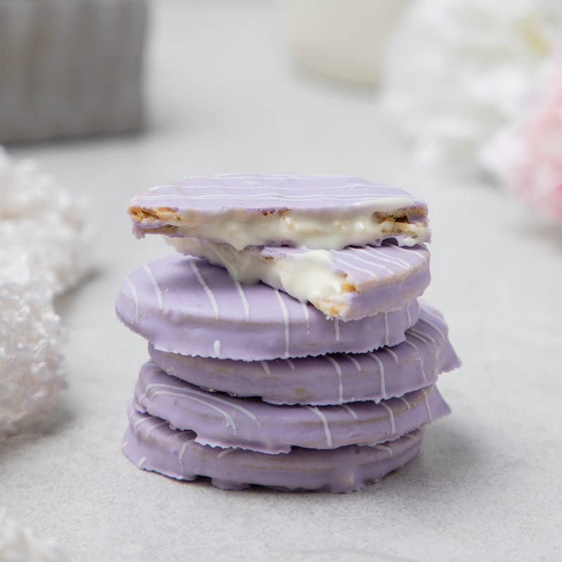 Image of NOVANOVA Blueberry Waffle Chocolates - Vegetarian, 100% Eggless | No Added Preservatives I Freshly Made- Box Of 20 (400 grams)