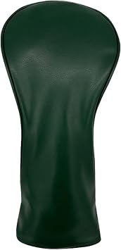 Pure Green Pu Protective Headcover Universal Fit 1 3 5 Ut Golf Wood Club Sleeve