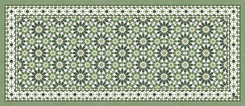 Vilber NADOR DU 02 52 x 120 Carpet, Vinyl, Multi-Colour, 52 x 120 x 0.22 cm, Multicolor, 52 x 120 cm (Rectangular)