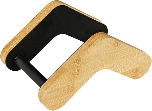 Wooden Guitar Stand, Triangle Stable Vertical Stand, Bamboo Artistic Stand for Acoustic Electric Classical Bass Guitars SmallSuitable for ukulele