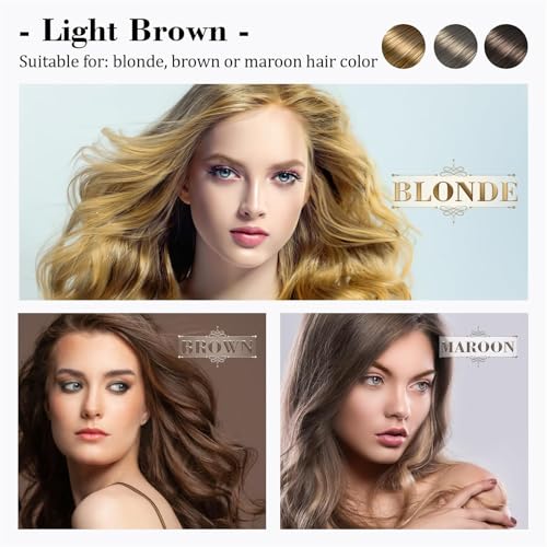 Eyebrow Pen with 4-Fork-Tip Create Natural Hair-Like Brows Light Brown - image 4