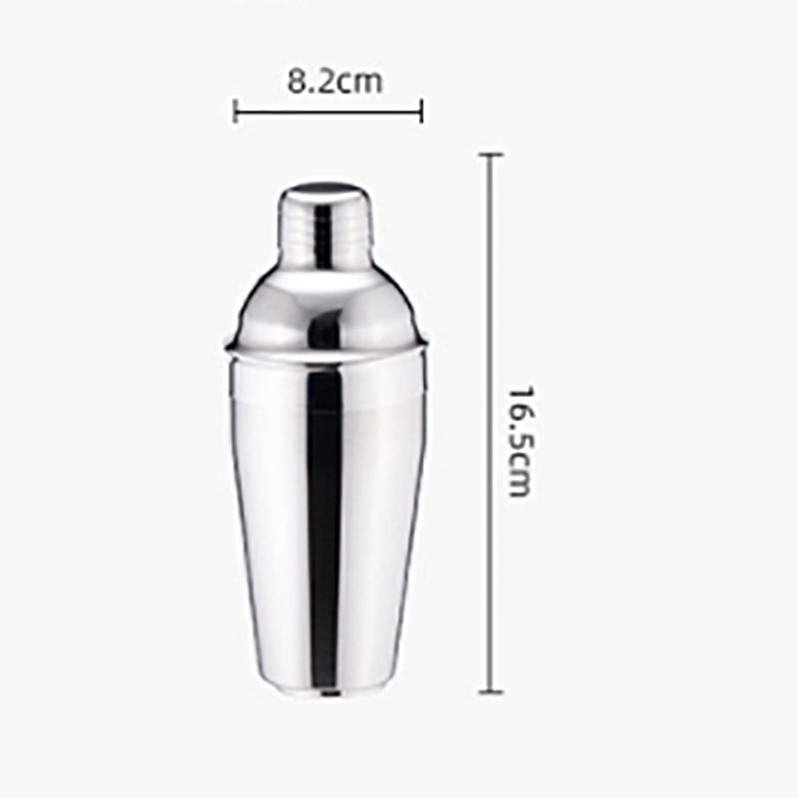 Juego De Coctelera De 16 Piezas, Juego De Herramientas De Barra De Acero Inoxidable Premium De 550 ML, Diseño a Prueba De Fugas De Sello De Boca Redonda, para Fiesta De Bar En Casa