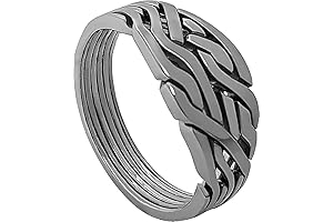 Intriguing Puzzle Ring: An Enchanting Interlocking Knot