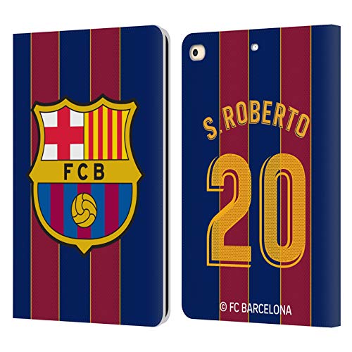 Carcasa de cuero tipo libro para iPad 9.7 FC Barcelona Sergi Roberto