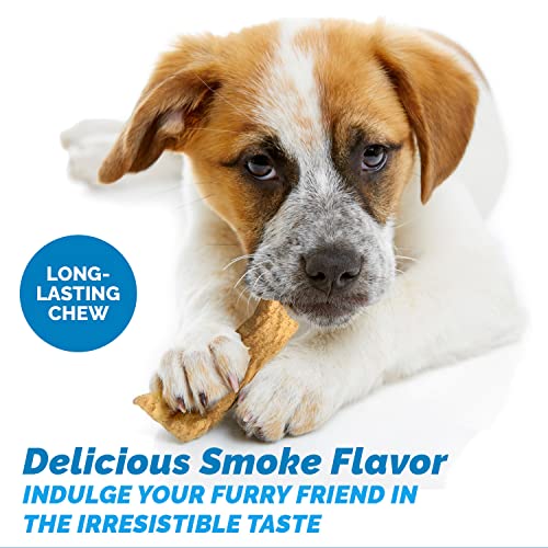 123 Treats Rawhide Chips For Dogs Smoked Flavor (5 Pounds) Quality Dog Chews #TOP3