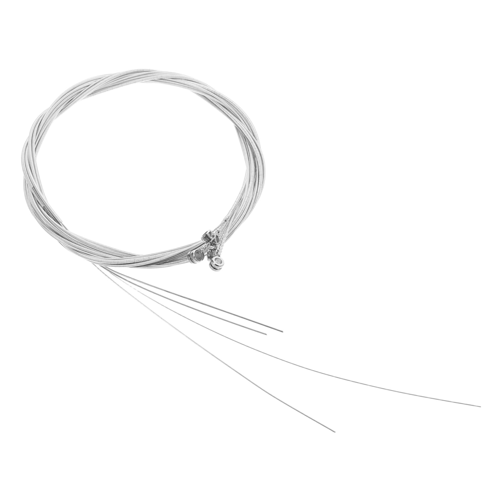 VICASKY Quality Guitar Strings 6pc Silver Plated Strings for Acoustic Guitars Perfect Replacement Parts