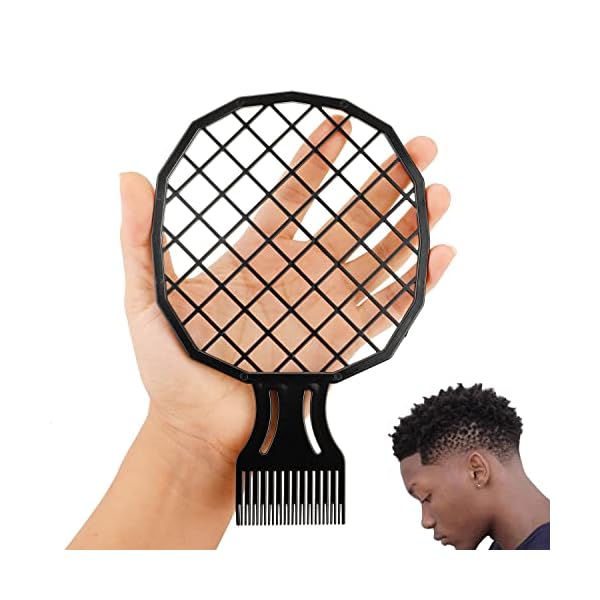 Twist Comb Curl Comb Twist Brush Afro Curl Comb Twist Hair Coils Comb Tool for Natural Hair Otoory