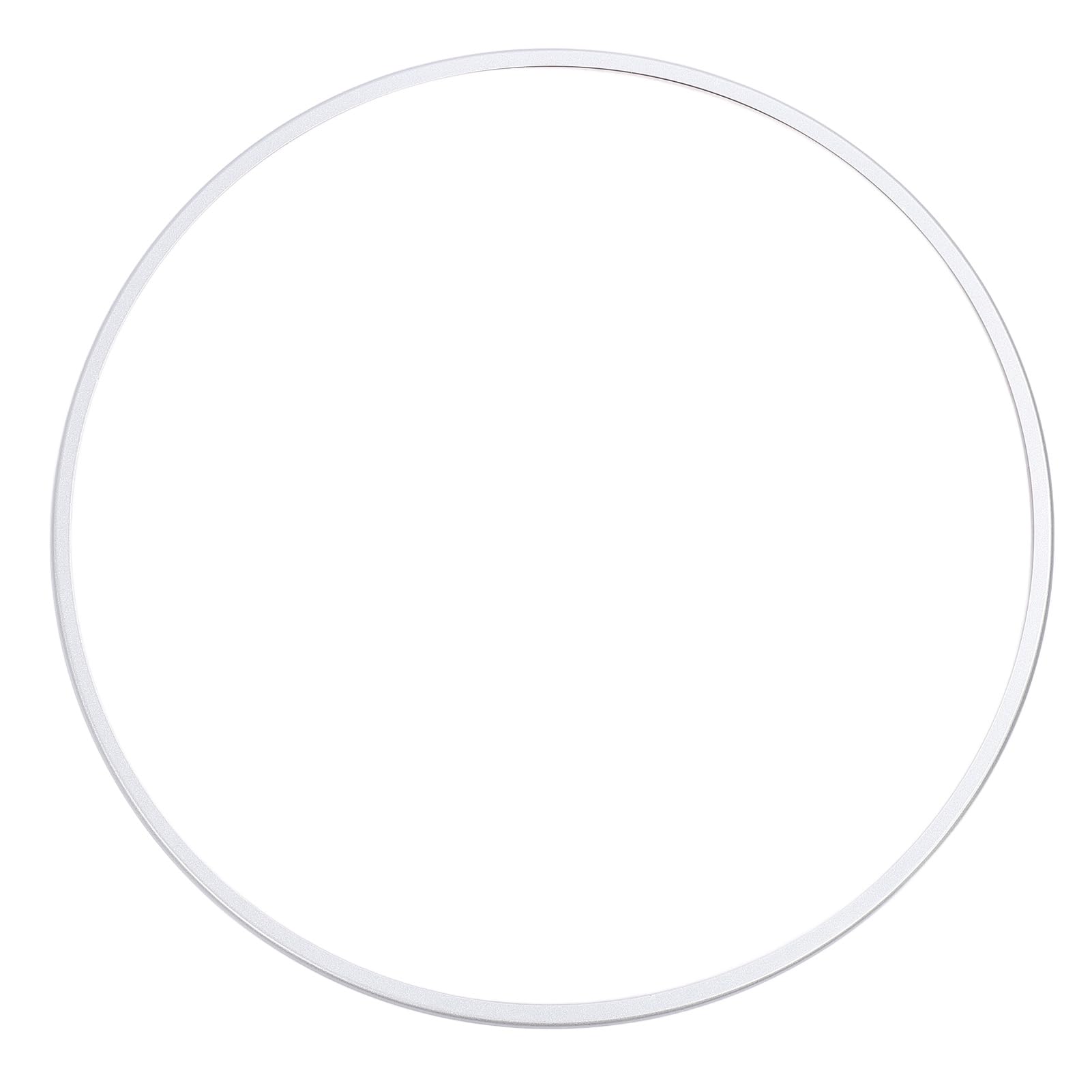 Zerodis Protecteur de Jante de Roue en Alliage d'aluminium, Argent, 21 Pouces, Lot de 4, Protection d'installation Facile pour Jantes de Voiture, Longue Durée