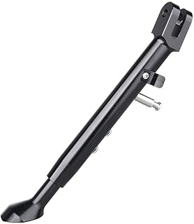 Sportbike GSX-R600 GSX-R750 GSX-R1000 Accessories, Adjustable Kickstand Foot Side Stand Support for GSXR GSX-R 600 750 1000 K8 2000 2001 2002 2003 2004 2005 2006 2007 2008 2009 2010 (Black)