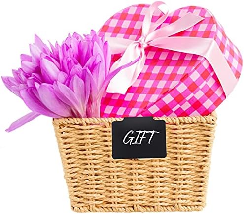 15 Pcs Basket Labels Clip Removable Label Holders Black Basket Labels Clip PVC Hanging Clip Labels Holders Removable Boxes Clip Suit for Storage(with 40 Pcs Pantry Labels Stickers&2 Pcs Chalk Marker)
