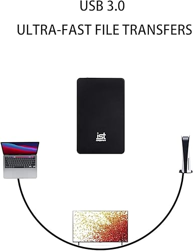 Miniatura 6 de SSD portátil ultrarrápido de 256 GB (PCIe NVMe 4.0, USB-C 3.1 Gen2 tipo C, hasta 1050 MBs, solo 2.8 onzas, construido con Kingston, Micron, Crucial)