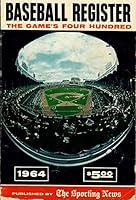 Baseball Register 1964 edition B000M1602E Book Cover