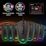 Redragon M711 Cobra Gaming Mouse with 16.8 Million RGB Color Backlit, 10,000 DPI Adjustable, Comfortable Grip, 7 Programmable Buttons - Image 4