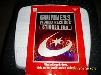 Paperback Guinness World Records Sticker Fun Book