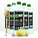 BiOHY Detergent do mycia naczyń (6 x butelka 1l) + dozownik | Wolne od szkodliwych chemikaliów i biodegradowalne | Formuła nabłyszczająca i odtłuszczająca (Spülmittel)