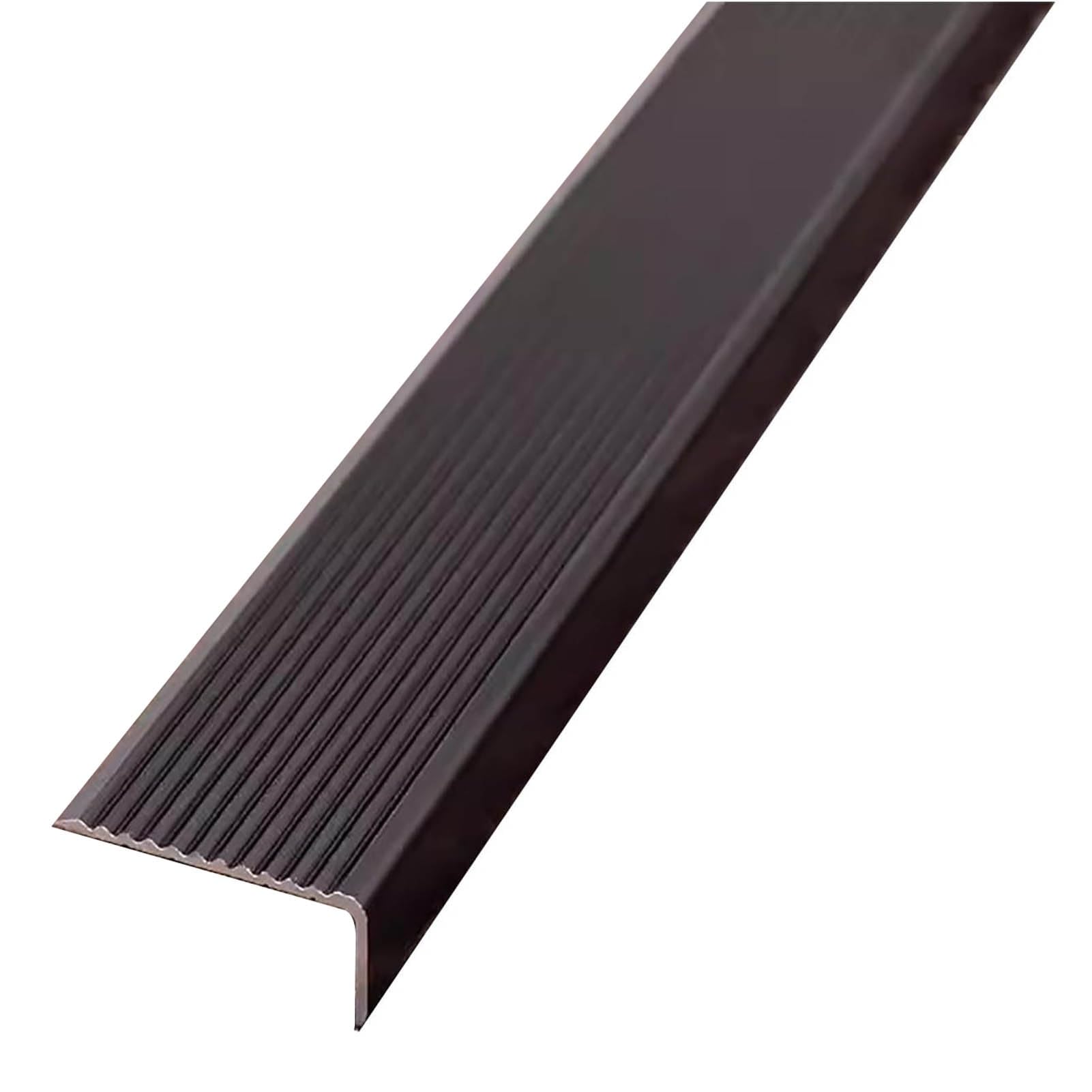 Embellecedor De Borde De Escalones, Esquina En Forma De L, For Piso De Vinilo, Tira De Moldura De Escalones Antideslizante, Banda De Rodadura De Tracción, For Laminado/metal/madera ( Size : W4xH2cm )