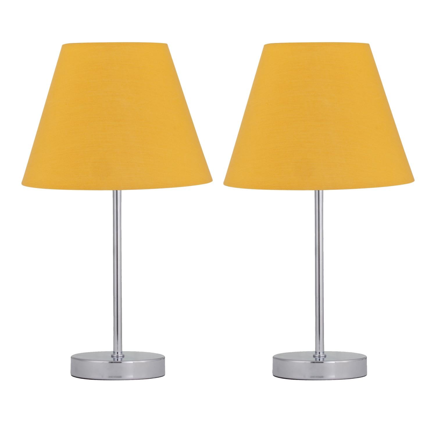 First Choice Lighting Table Lamp - Silver - 35cm