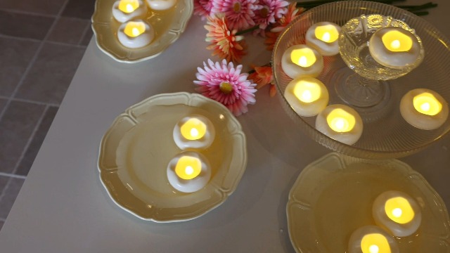 Amazon.com: Auemaniliy 48-Pack 2” Floating Candle, 200 Hour Water