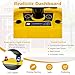 HONEY JOY Ride On Construction Vehicle for Kids, Licensed Scania Push Car for Toddlers, Light & Sound, Under-Seat Storage, No Power Foot-to-Floor Ride On Toy for Boys Girls Gift, Yellow