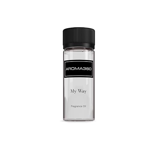 Aroma360 - My Way Fragrance Oil Blend | Hotel Inspired for Luxury Essential Oil Diffusers | Aromatherapy Scent Diffuser Oil | Lush Sandalwood, Warm Cedar, and Delicate Florals. - 50ML