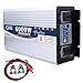 Falownik Z Czystą Falą Sinusoidalną 5000w,Przetwornica 12v/24v 220v,Inteligentny Wentylator do Regulacji Temperatury, LodóWki,Klimatyzatory,ZamrażArki,Pralki,12V-220V-6000W