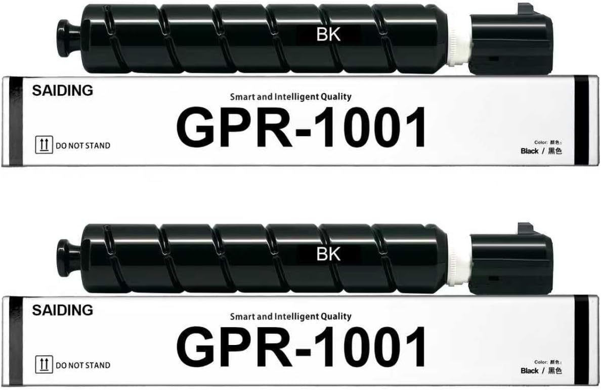 SAIDING Compatible for GPR1001 GPR-1001 GPR 1001 Black Toner Cartridge Replacement for Canon imageFORCE C5170 C5160 C5150 C5140 Printer(2 Black)