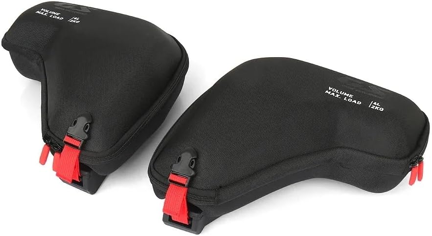 NEW For R1300GS Motorcycle Radiator Cowl Bag Side Storage Bags Fits For BMW R 1300 GS Trophy Adventure 2024-2025 Motorcycle Accessories 4L Capacity Tool Package