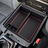 Liner Master® for Toyota Tacoma Center Console Organizer Tray 2016 2017 2018 2019 2020 2021 2022 2023 with USB Charging Port Insert Storage Armrest Box Pallet 3rd Gen Truck Car Interior Accessories