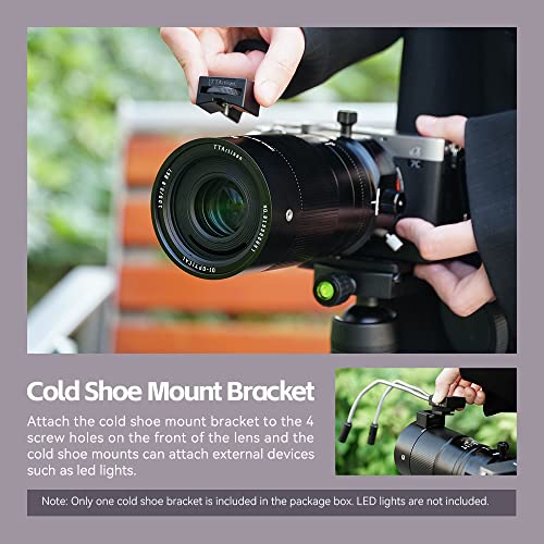 Ttartisan 100Mm F2.8 Tilt-Shift Macro 2X Full Frame Camera Lense Compatible With With Fuji X Mount Cameras X-A1、X-A10、X-A2、X-A2、X-A3、X-A5、X-A7、X-M1、X-M2、X-H1、X-T1、X-T10、X-T2 #TOP3