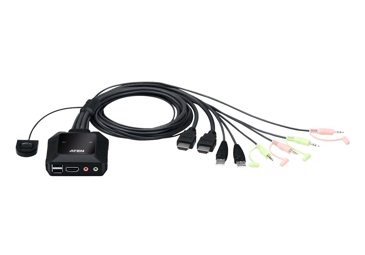 ATEN 2-Port USB 4K HDMI Cable KVM Switch-image-31