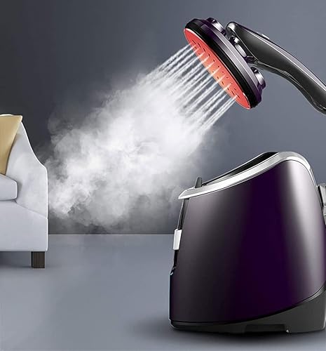 Miniatura 5 de XARONF Vaporizador para ropa, vaporizador de ropa de pie de 2100 W con boquilla de vapor de cerámica actualizada, removedor de arrugas de