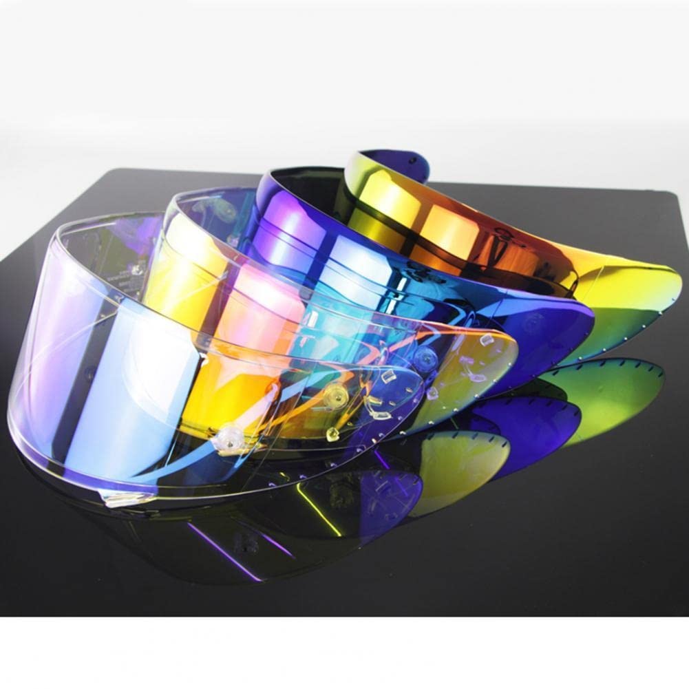 Lente per casco da moto, , Obiettivo Compatible with visiera del casco motociclistico, protezione Compatible with la visiera del casco Anti UV. Lenti Compatible with casco motociclistica luminoso lumi