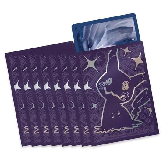 Elite Top Trainer Box Sleeves Matte for Cards, Card Sleeves Pack of 65, for Trading Cards Games with BB-Toy-Trades Shipping Protection (Mimigma)