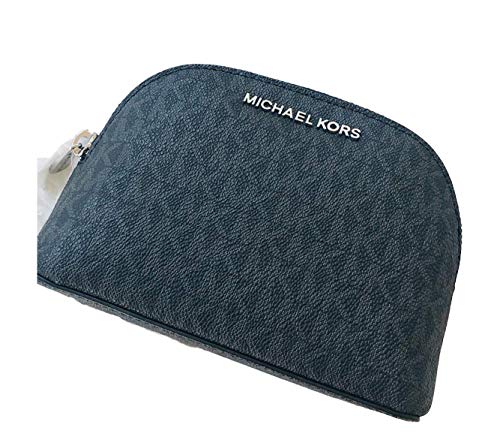 Jet Set Travel Large Pouch Cosmetic Bag Black Signature