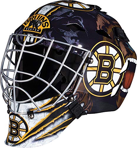 Boston Bruins Unsigned Franklin Sports Replica Full-Size Goalie Mask - Unsigned Mask