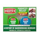 O'Keeffe's Giftbox Including Lip Repair with Cherry and Vitamin E Oil Stick, Working Hands Jar and Healthy...